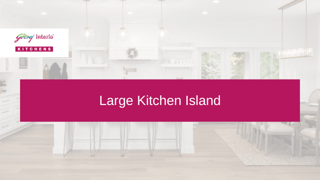 Large Kitchen Island