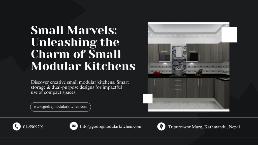 Small Marvels: Unleashing the Charm of Small Modular Kitchens